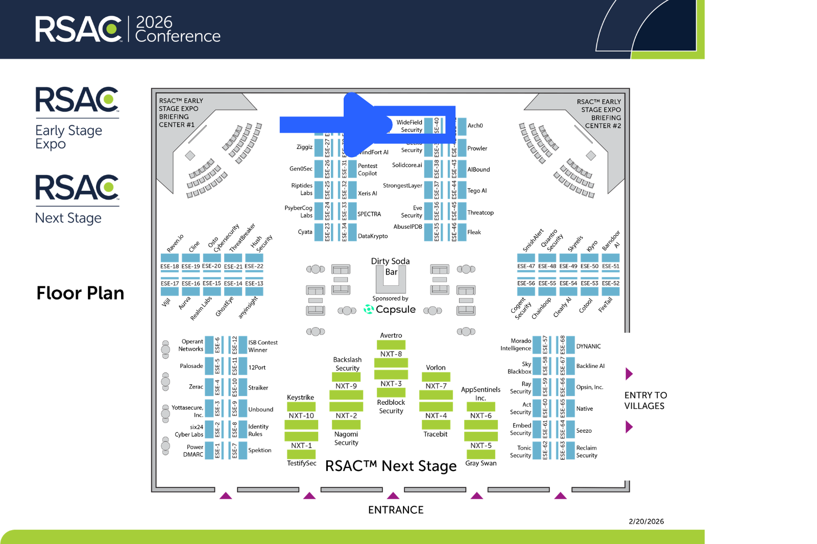 RSAC Floor Plan